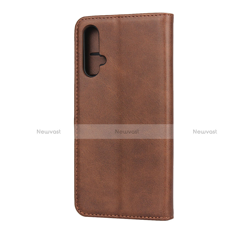 Leather Case Stands Flip Cover T08 Holder for Huawei Nova 5 Pro