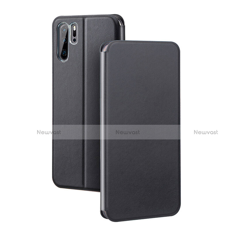 Leather Case Stands Flip Cover T08 Holder for Huawei P30 Pro