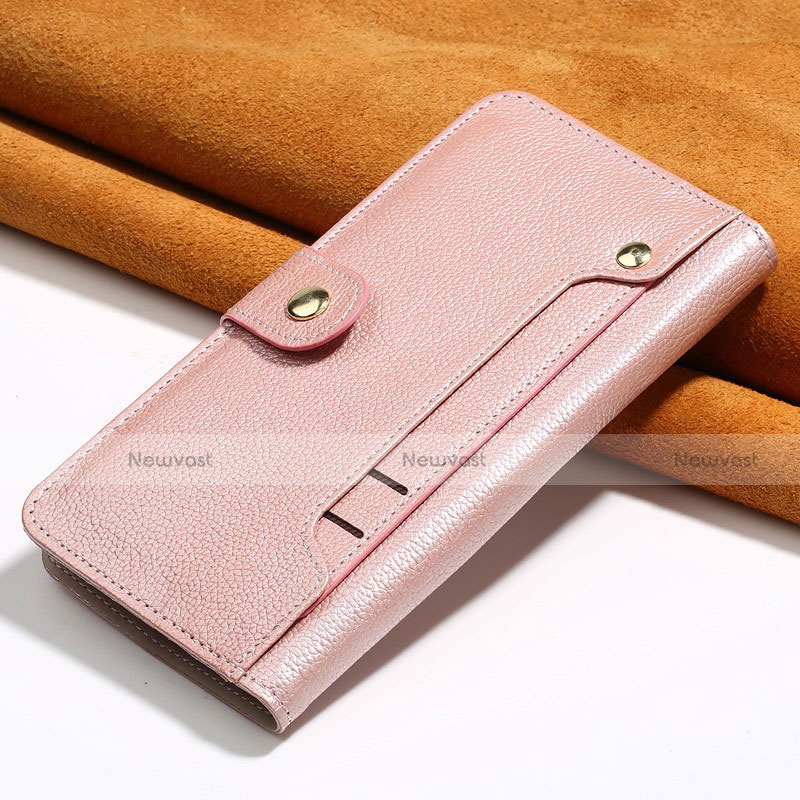 Leather Case Stands Flip Cover T08 Holder for Oppo Find X2 Pro