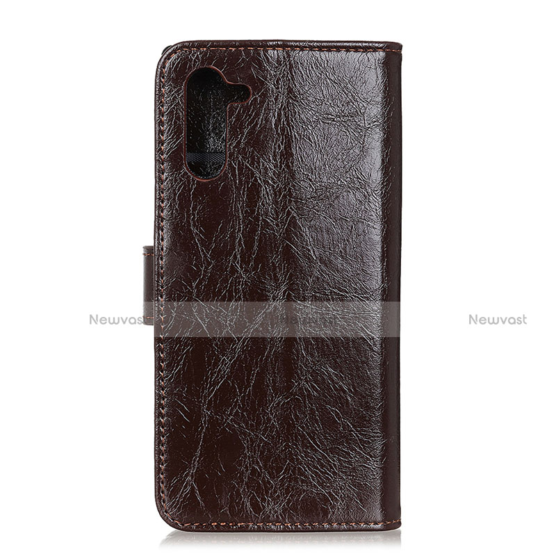 Leather Case Stands Flip Cover T08 Holder for Realme X50 Pro 5G