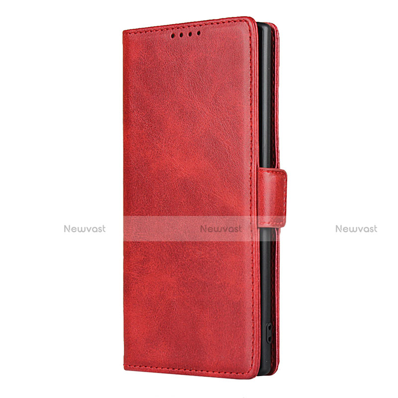 Leather Case Stands Flip Cover T08 Holder for Samsung Galaxy Note 10 5G