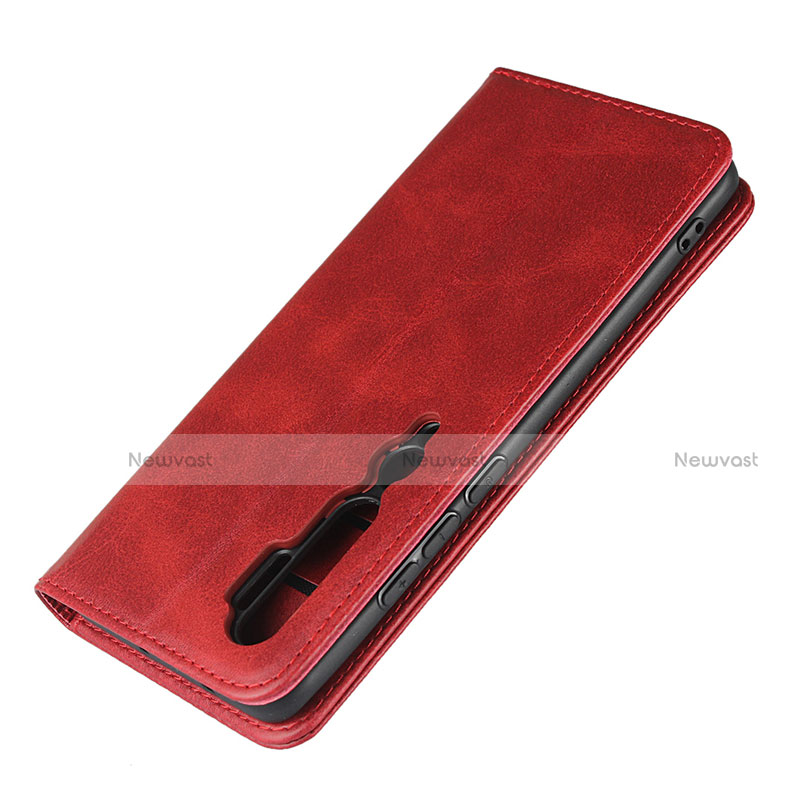 Leather Case Stands Flip Cover T08 Holder for Xiaomi Mi Note 10