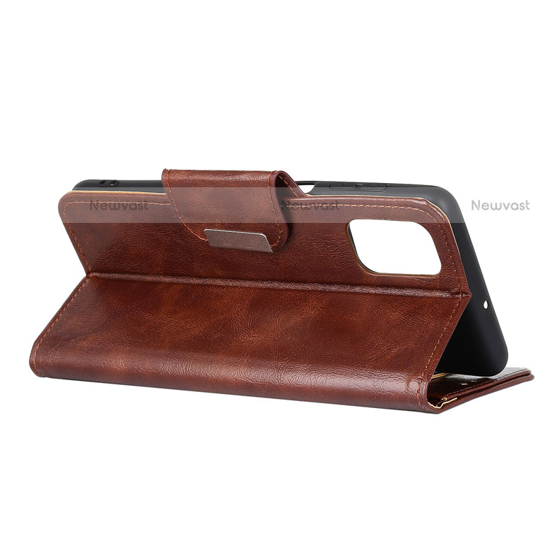 Leather Case Stands Flip Cover T08 Holder for Xiaomi Poco M3