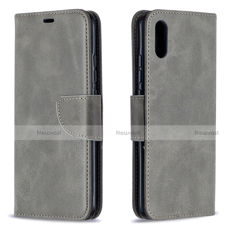 Leather Case Stands Flip Cover T08 Holder for Xiaomi Redmi 9A