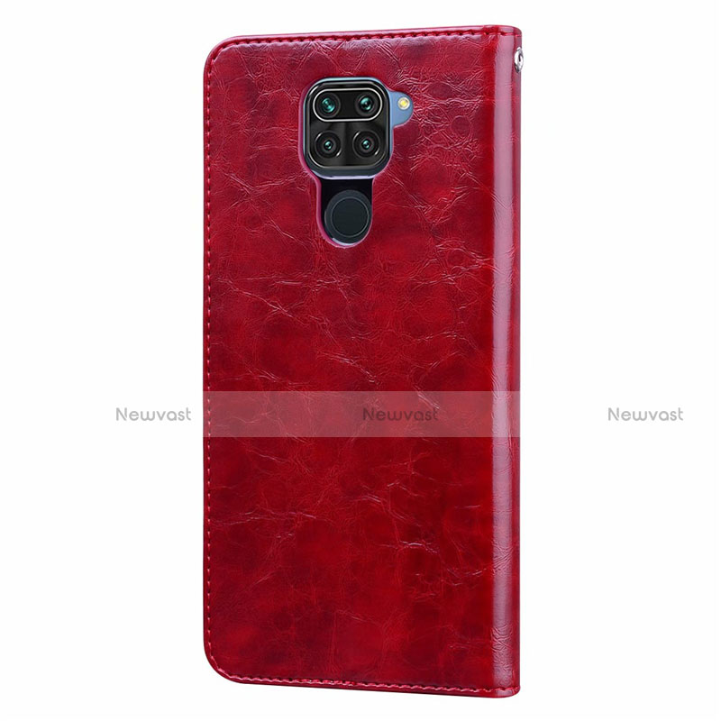 Leather Case Stands Flip Cover T08 Holder for Xiaomi Redmi Note 9