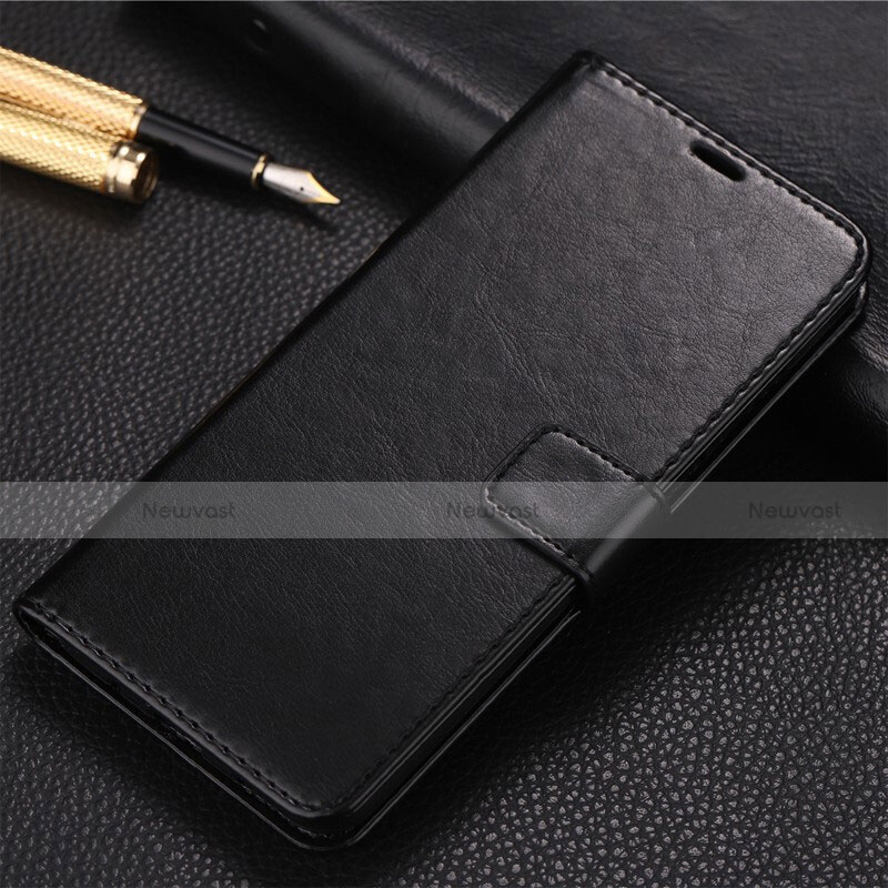 Leather Case Stands Flip Cover T09 Holder for Huawei Honor 20 Pro Black