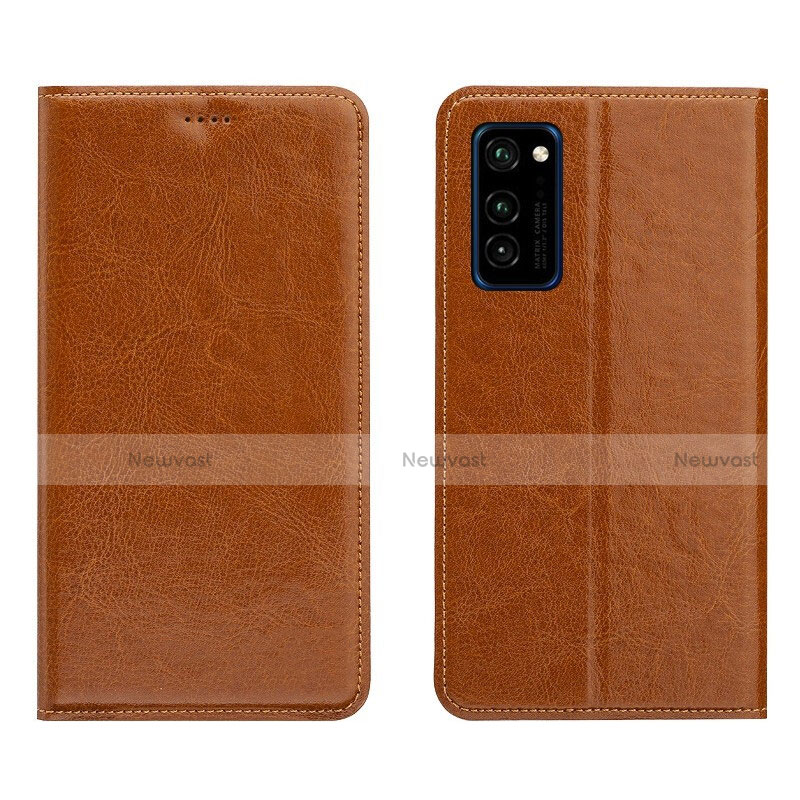 Leather Case Stands Flip Cover T09 Holder for Huawei Honor V30 Pro 5G