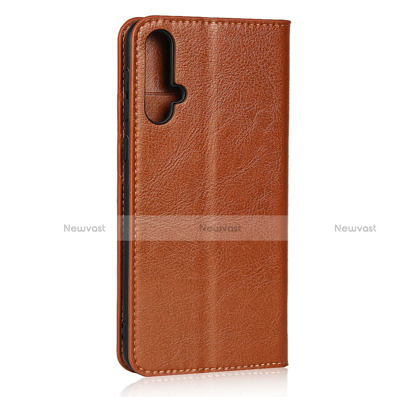 Leather Case Stands Flip Cover T09 Holder for Huawei Nova 5 Pro