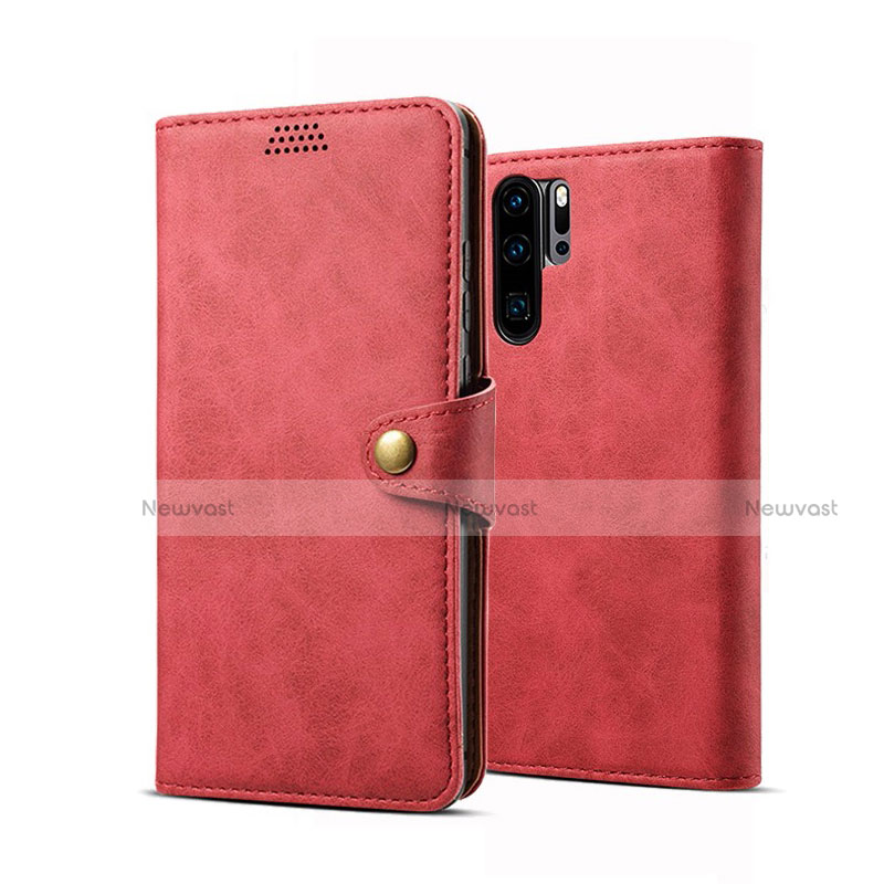 Leather Case Stands Flip Cover T09 Holder for Huawei P30 Pro