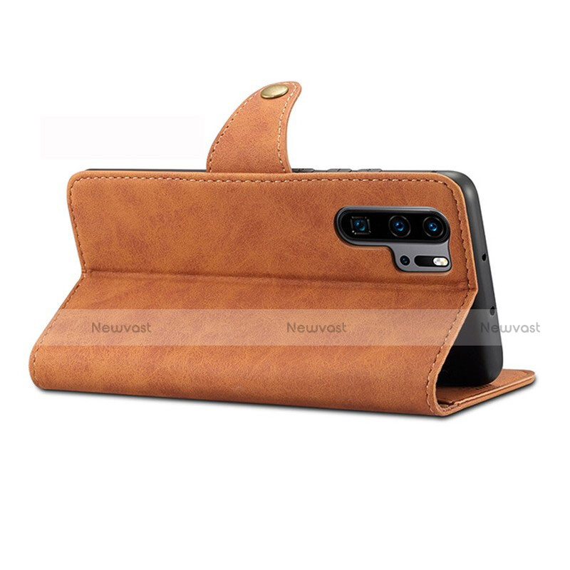 Leather Case Stands Flip Cover T09 Holder for Huawei P30 Pro