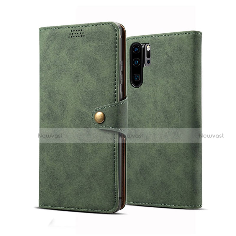 Leather Case Stands Flip Cover T09 Holder for Huawei P30 Pro New Edition