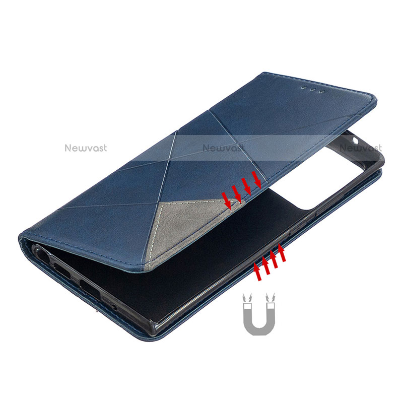 Leather Case Stands Flip Cover T09 Holder for Samsung Galaxy Note 20 Ultra 5G