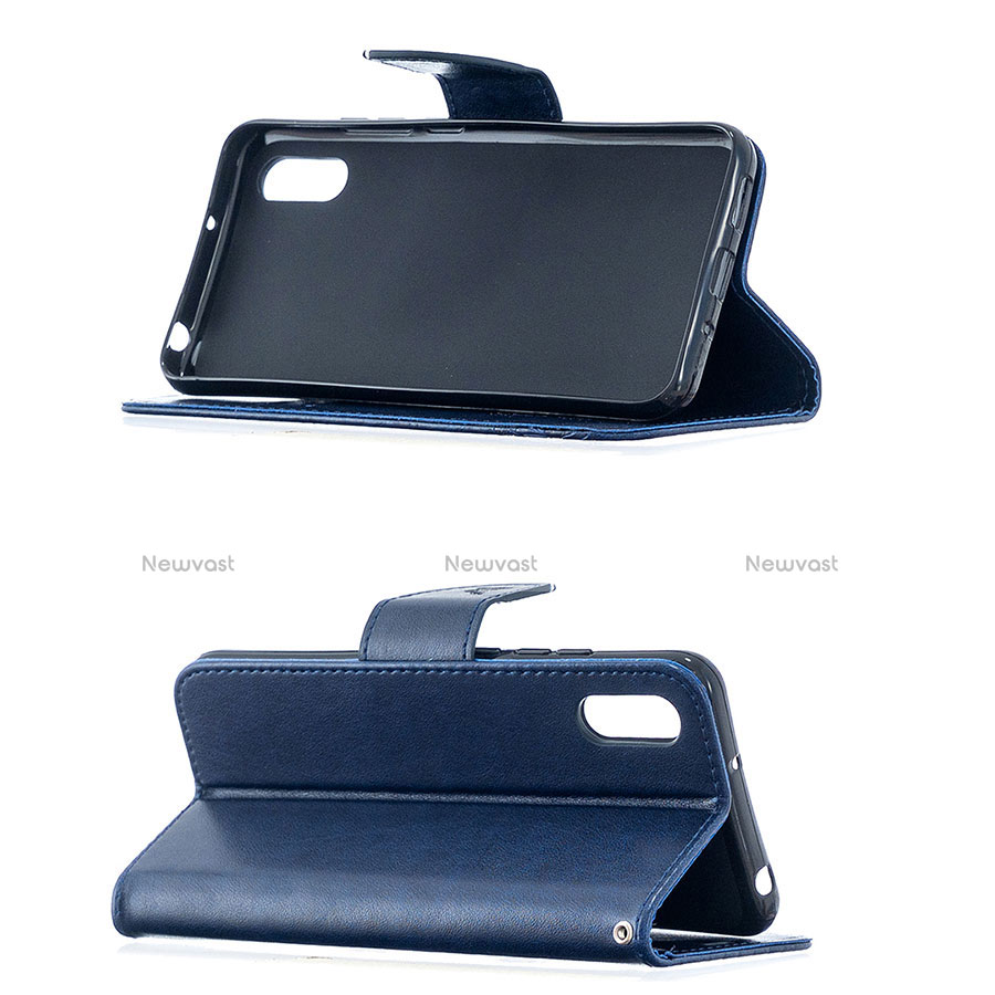 Leather Case Stands Flip Cover T09 Holder for Xiaomi Redmi 9A