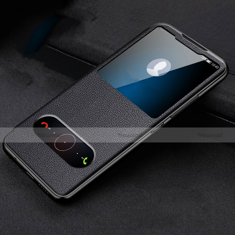 Leather Case Stands Flip Cover T10 Holder for Huawei Honor 20 Pro