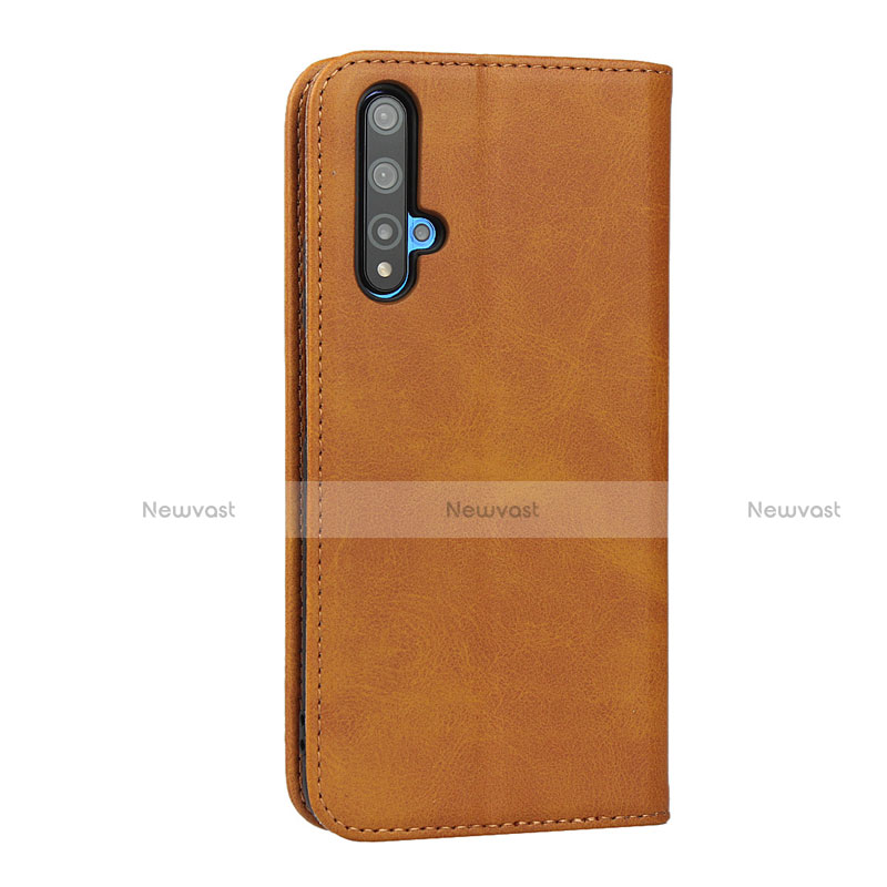 Leather Case Stands Flip Cover T10 Holder for Huawei Nova 5T