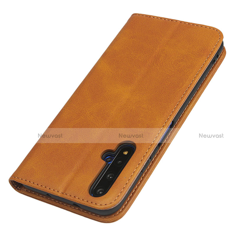 Leather Case Stands Flip Cover T10 Holder for Huawei Nova 5T