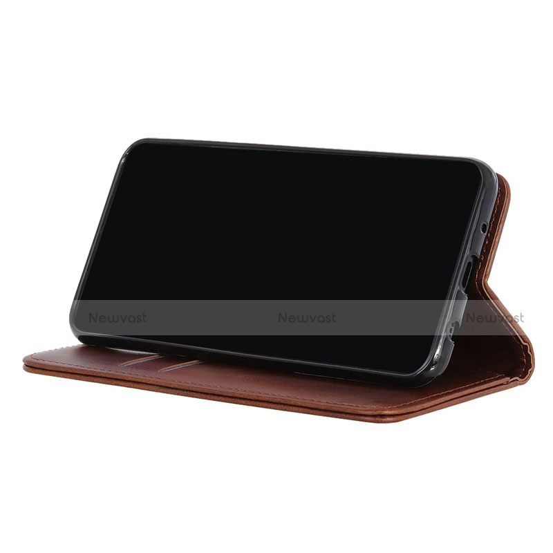 Leather Case Stands Flip Cover T10 Holder for Huawei P Smart (2020)