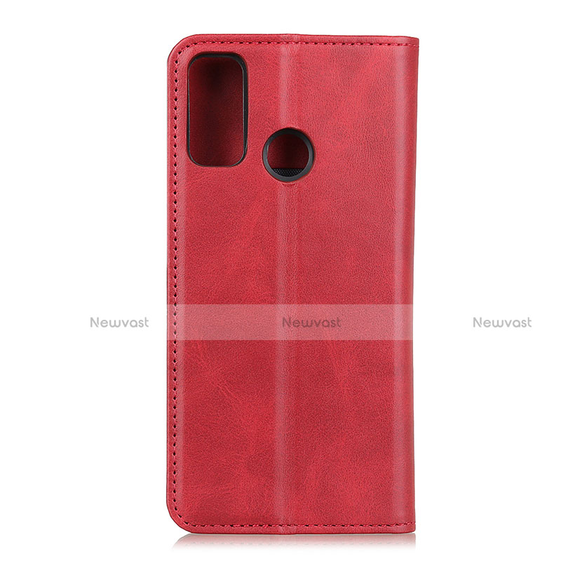 Leather Case Stands Flip Cover T10 Holder for Huawei P Smart (2020)