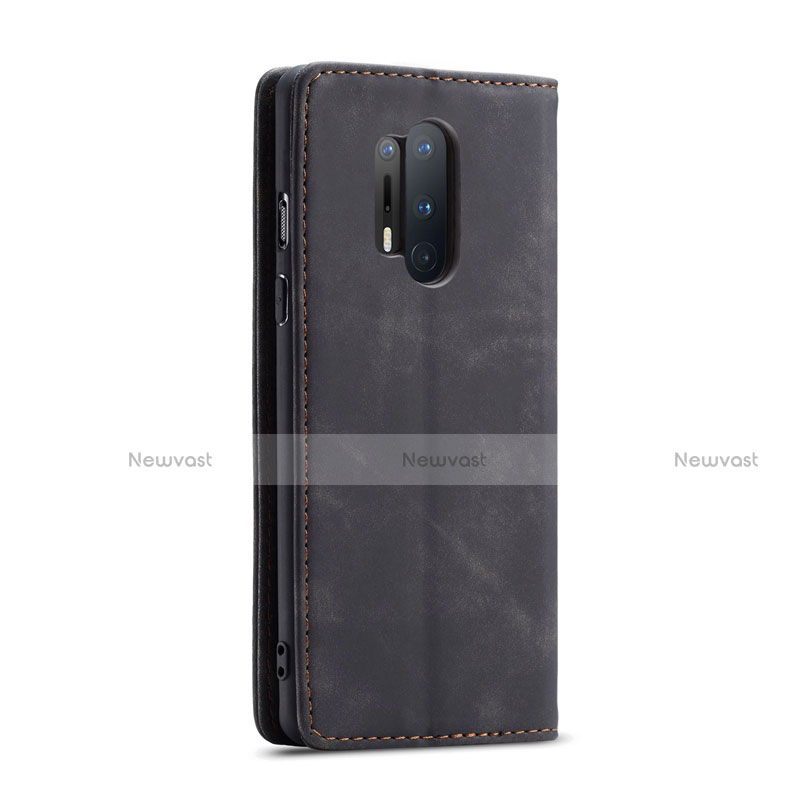 Leather Case Stands Flip Cover T10 Holder for OnePlus 8 Pro