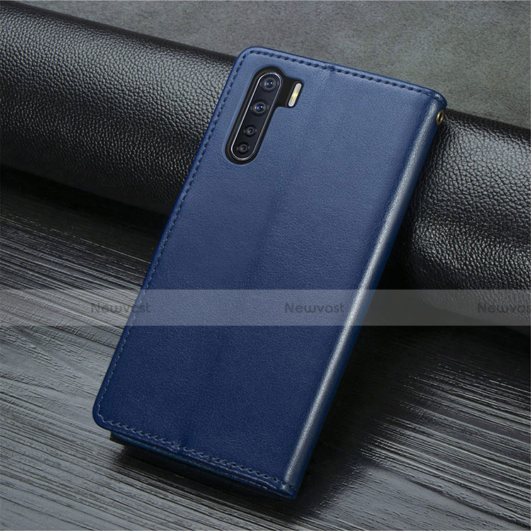 Leather Case Stands Flip Cover T10 Holder for Oppo A91