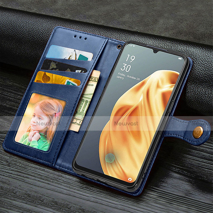 Leather Case Stands Flip Cover T10 Holder for Oppo A91