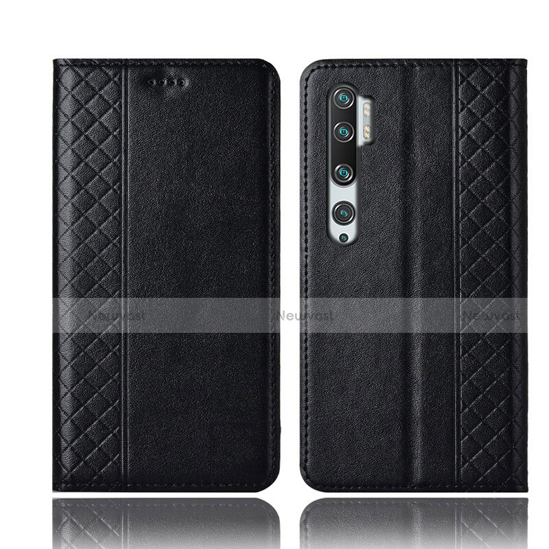 Leather Case Stands Flip Cover T10 Holder for Xiaomi Mi Note 10 Pro