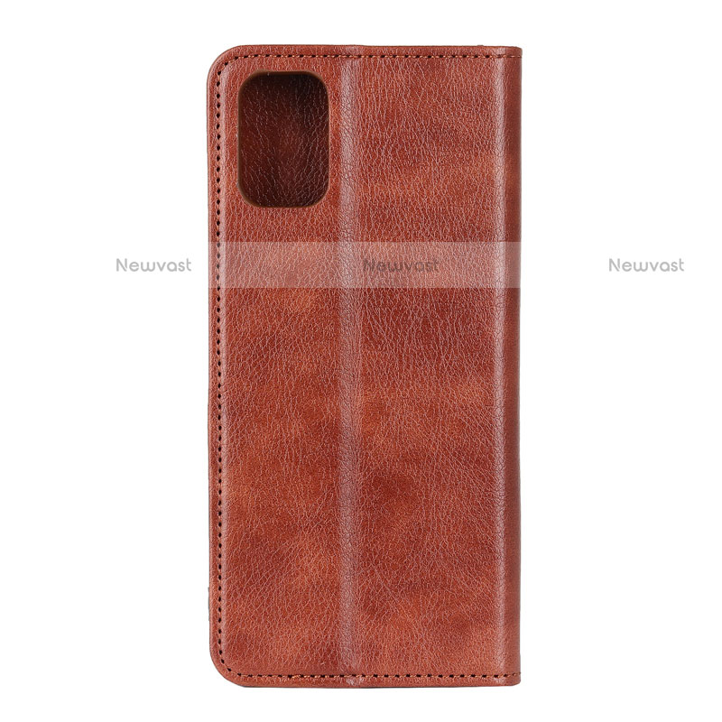 Leather Case Stands Flip Cover T10 Holder for Xiaomi Poco M3