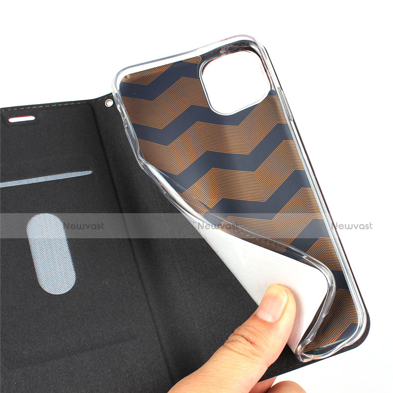 Leather Case Stands Flip Cover T12 Holder for Apple iPhone 11 Pro Max