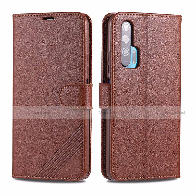 Leather Case Stands Flip Cover T12 Holder for Huawei Honor 20 Pro