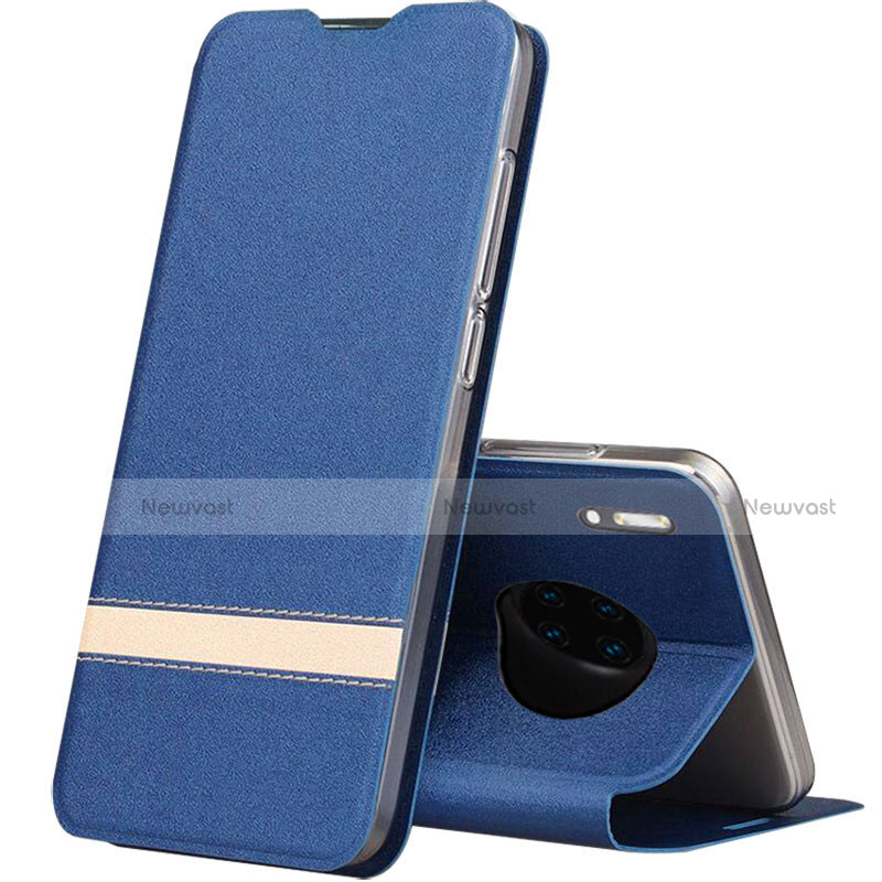 Leather Case Stands Flip Cover T12 Holder for Huawei Mate 30 5G