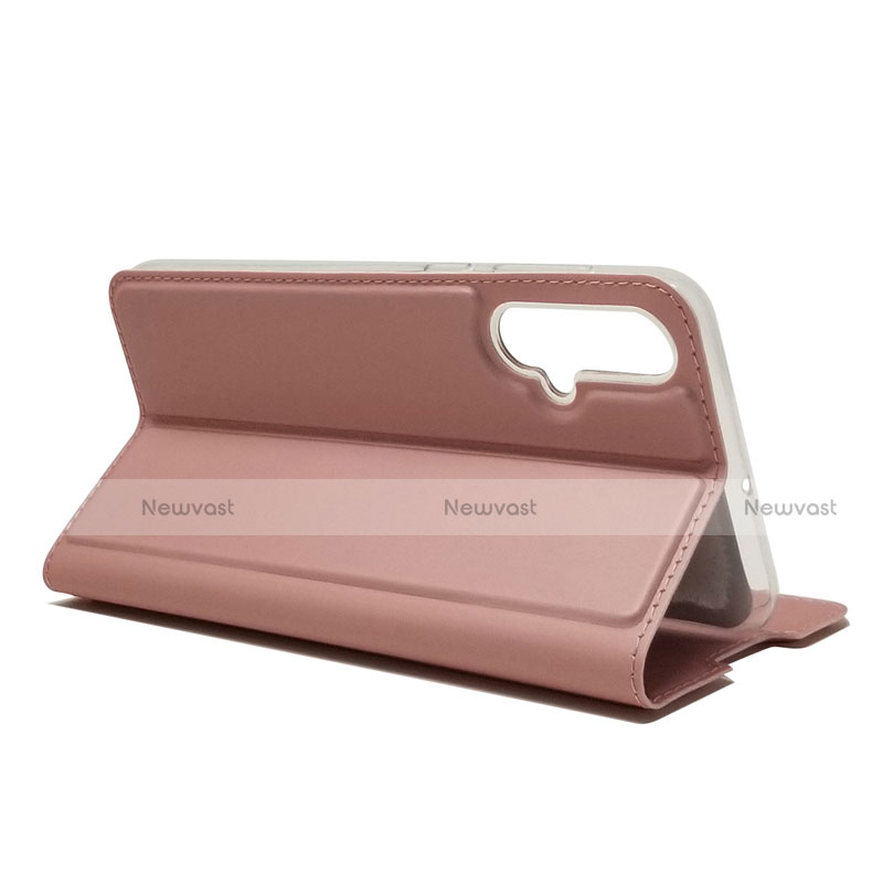 Leather Case Stands Flip Cover T12 Holder for Huawei Nova 5 Pro