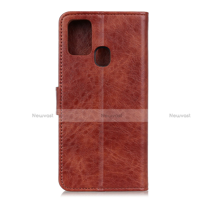 Leather Case Stands Flip Cover T12 Holder for Huawei P Smart (2020)