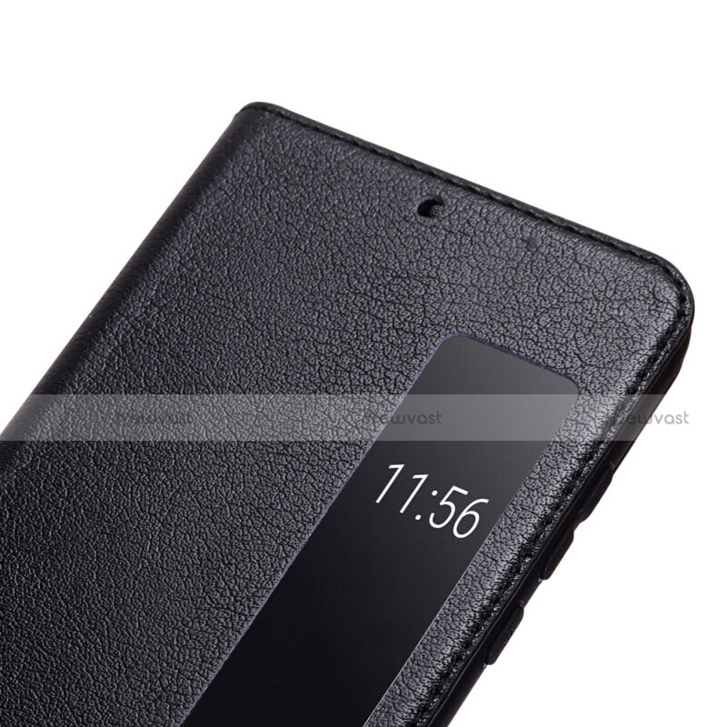 Leather Case Stands Flip Cover T12 Holder for Huawei P20 Pro