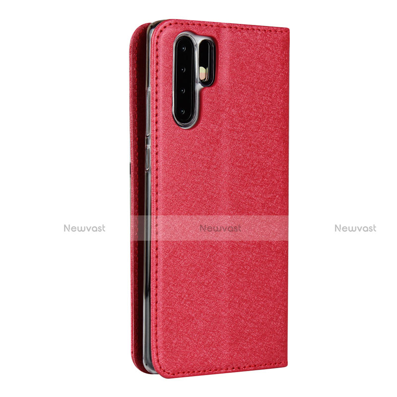 Leather Case Stands Flip Cover T12 Holder for Huawei P30 Pro New Edition