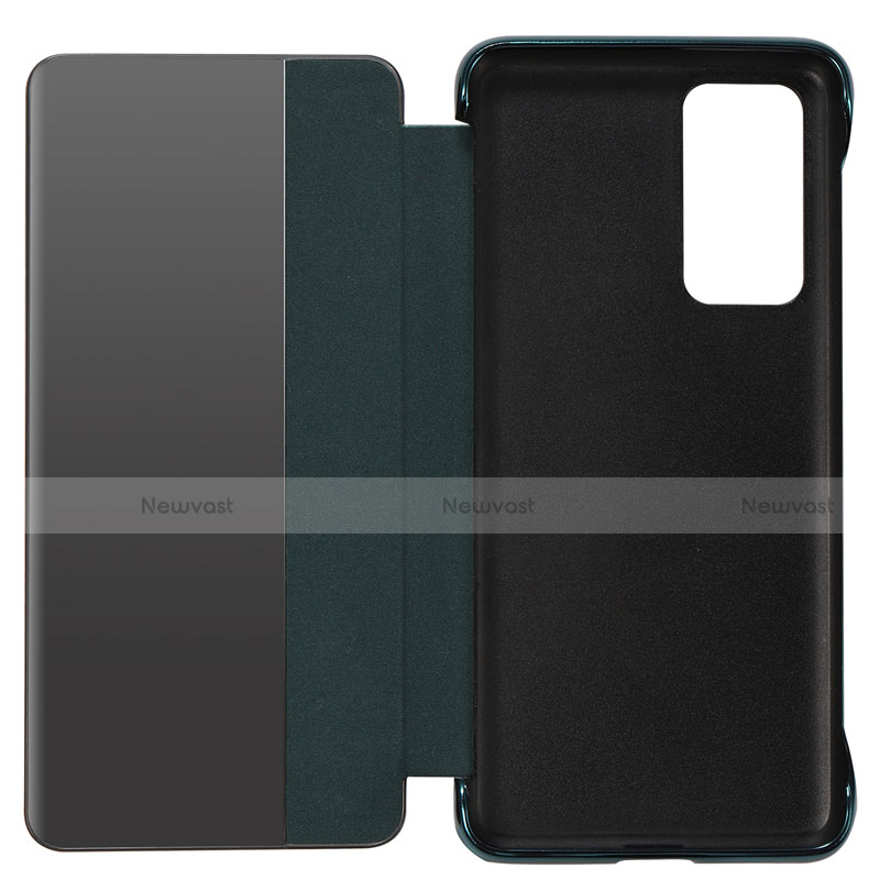 Leather Case Stands Flip Cover T12 Holder for Huawei P40 Pro