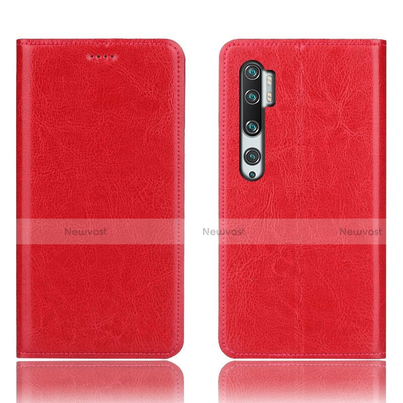 Leather Case Stands Flip Cover T12 Holder for Xiaomi Mi Note 10