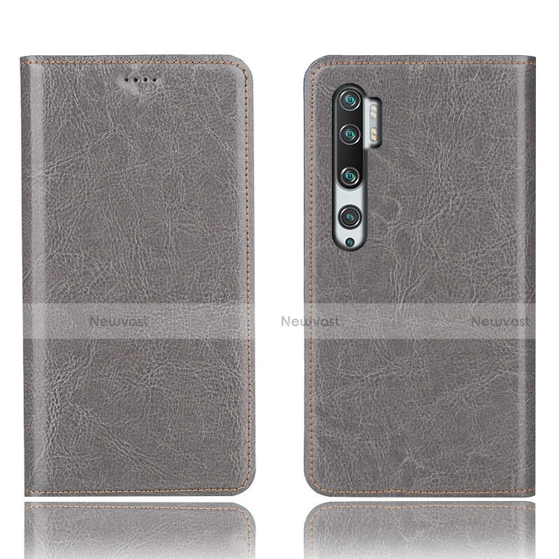 Leather Case Stands Flip Cover T12 Holder for Xiaomi Mi Note 10 Pro
