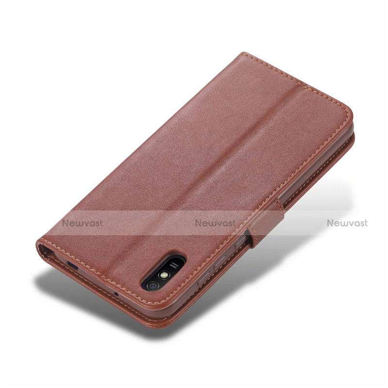 Leather Case Stands Flip Cover T12 Holder for Xiaomi Redmi 9AT