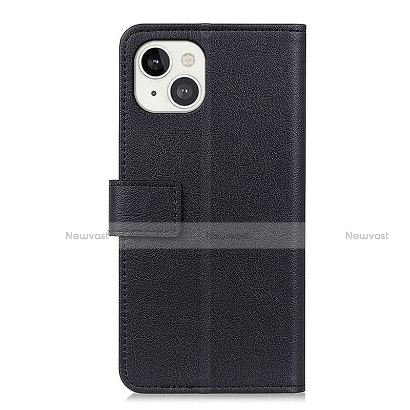 Leather Case Stands Flip Cover T14 Holder for Apple iPhone 13 Mini