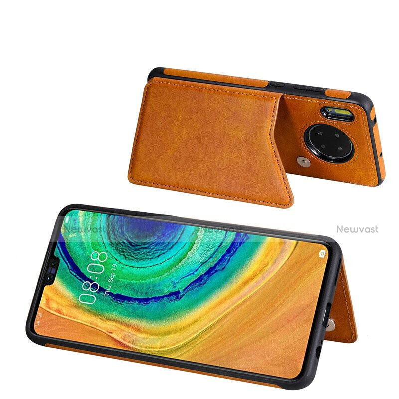 Leather Case Stands Flip Cover T14 Holder for Huawei Mate 30 5G