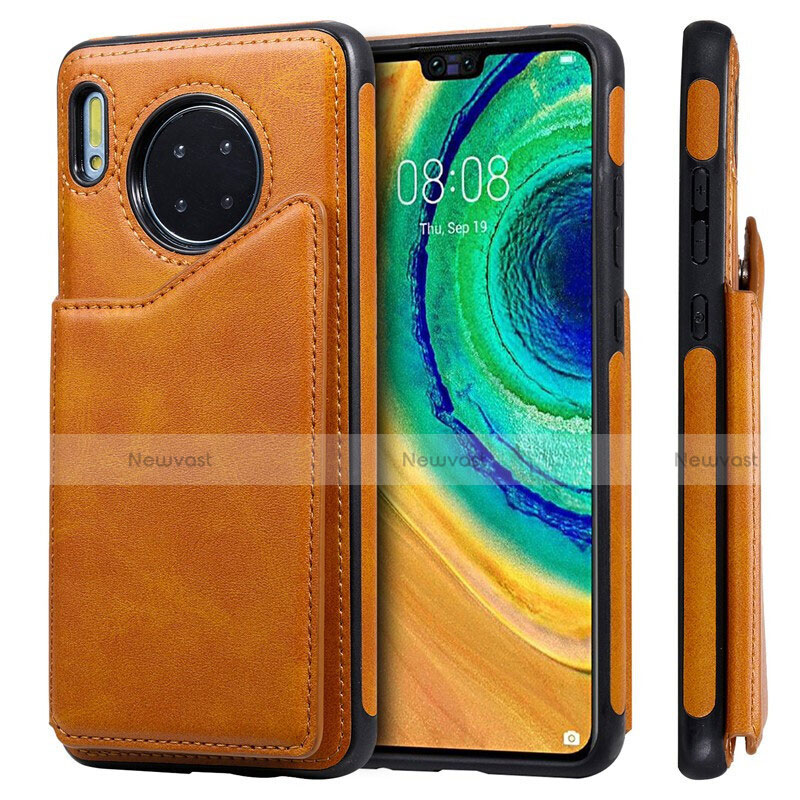 Leather Case Stands Flip Cover T14 Holder for Huawei Mate 30 Pro 5G