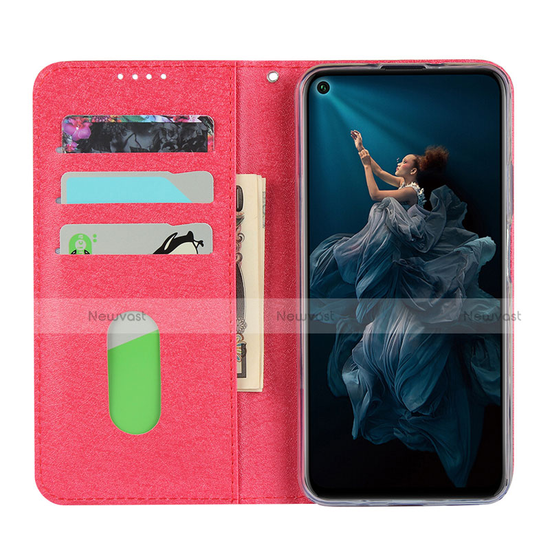 Leather Case Stands Flip Cover T14 Holder for Huawei Nova 5T