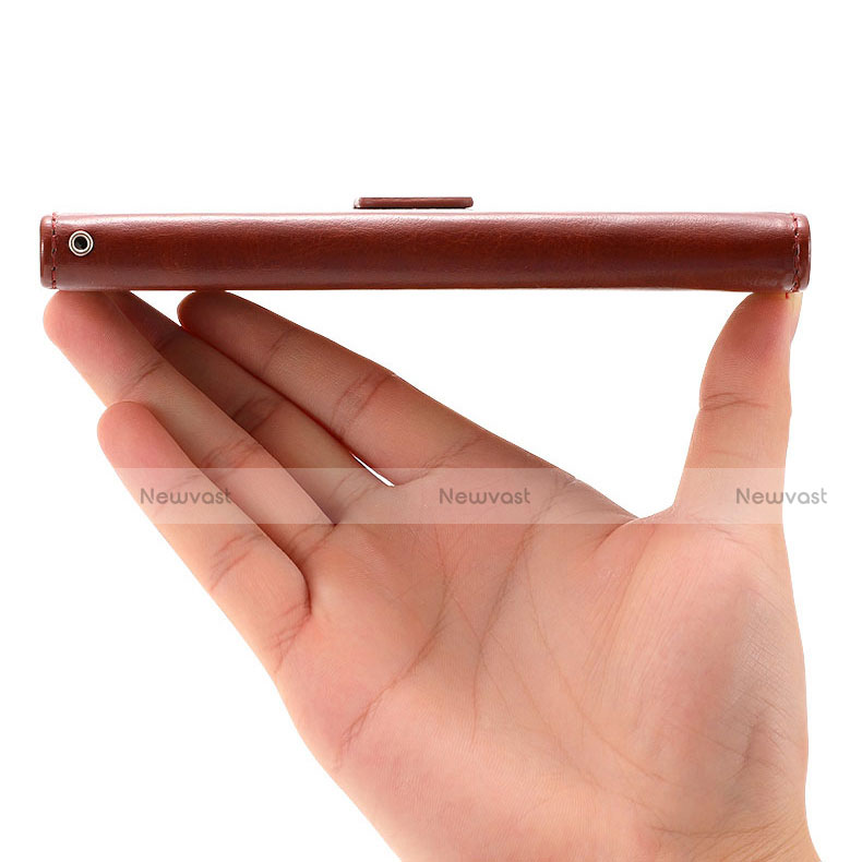 Leather Case Stands Flip Cover T14 Holder for Xiaomi Mi Note 10 Pro