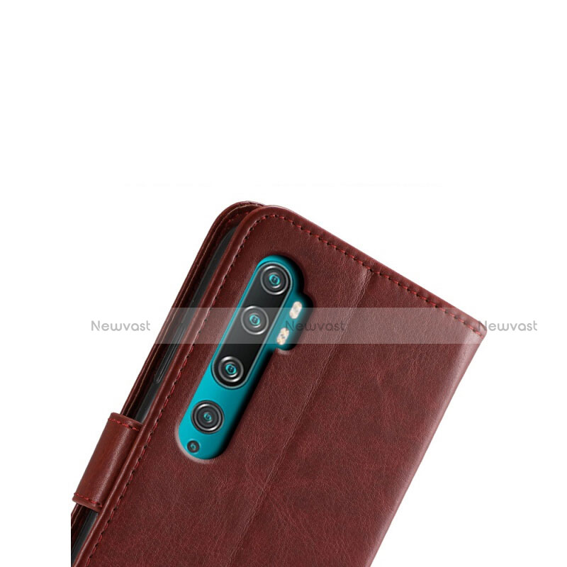 Leather Case Stands Flip Cover T14 Holder for Xiaomi Mi Note 10 Pro