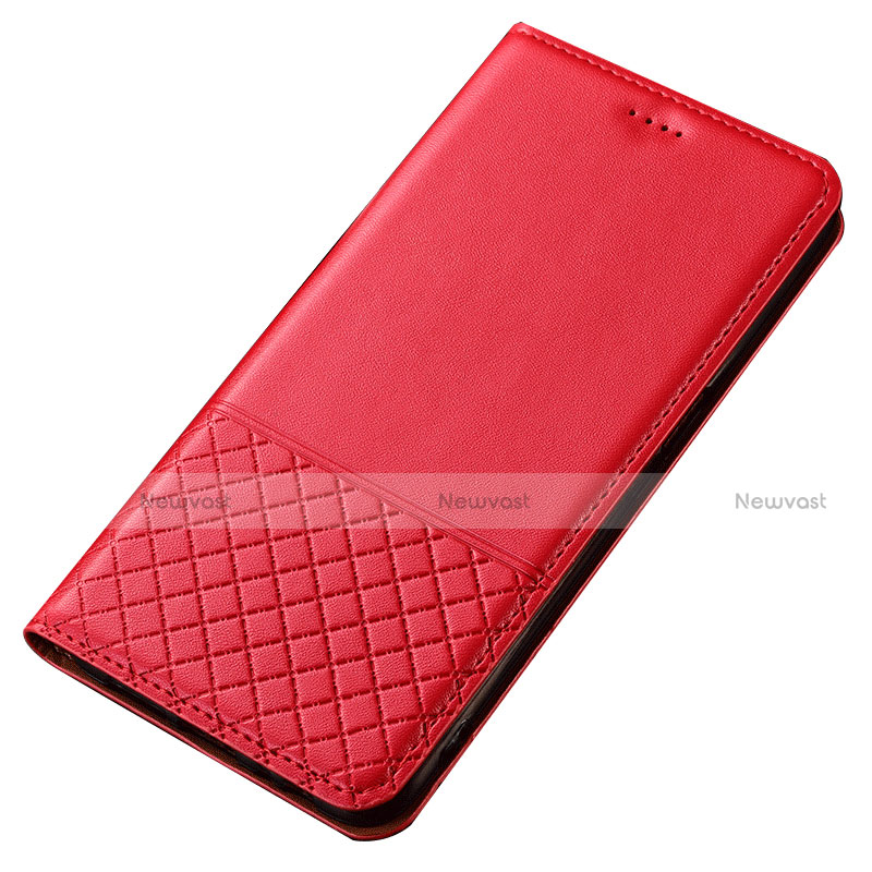 Leather Case Stands Flip Cover T14 Holder for Xiaomi Redmi Note 8 (2021)