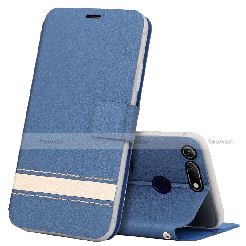 Leather Case Stands Flip Cover T15 Holder for Huawei Honor V20