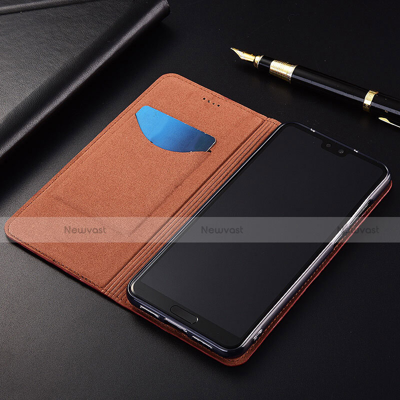 Leather Case Stands Flip Cover T15 Holder for Huawei Mate 20