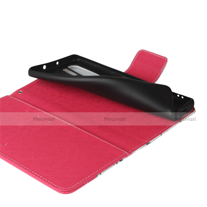 Leather Case Stands Flip Cover T15 Holder for Huawei P30 Pro