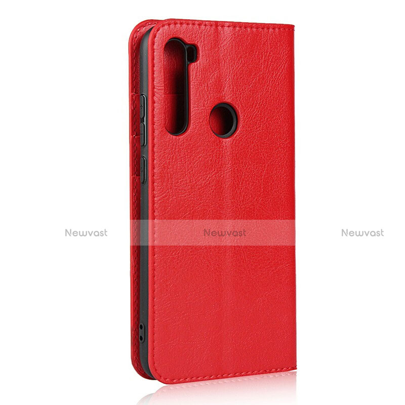 Leather Case Stands Flip Cover T15 Holder for Xiaomi Redmi Note 8