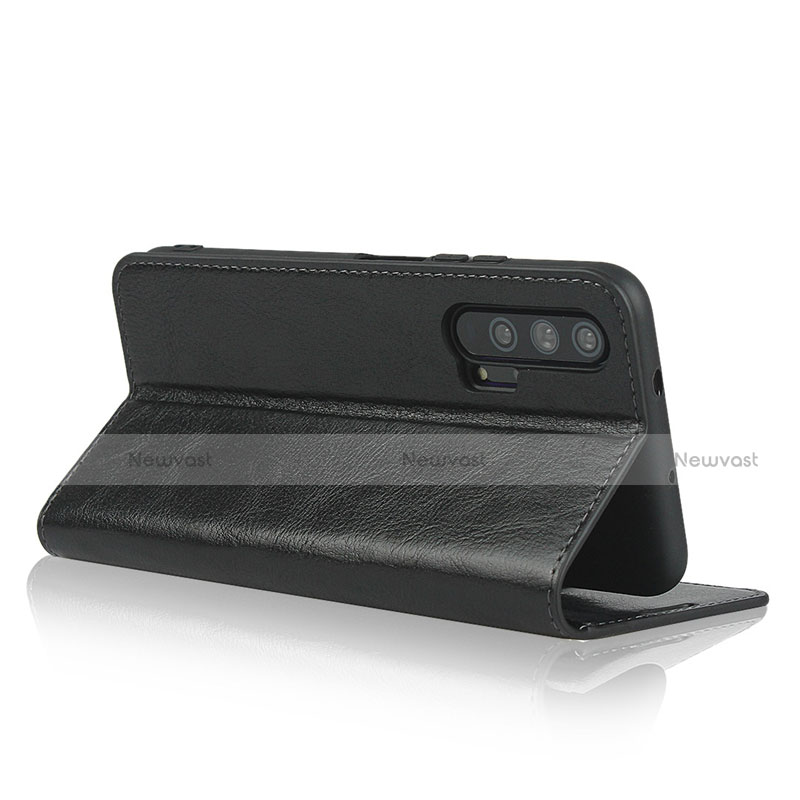 Leather Case Stands Flip Cover T16 Holder for Huawei Honor 20 Pro